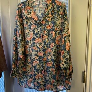 EUC SILK Vintage Blouse.